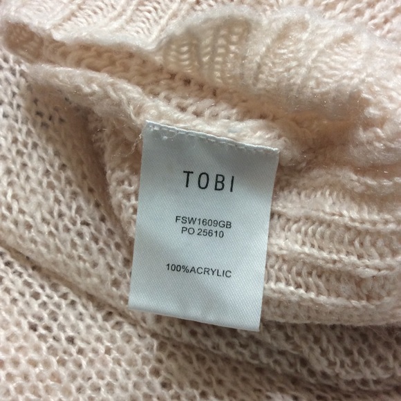 Tobi Hole Knitted Sweater  Sz M - Picture 6 of 7